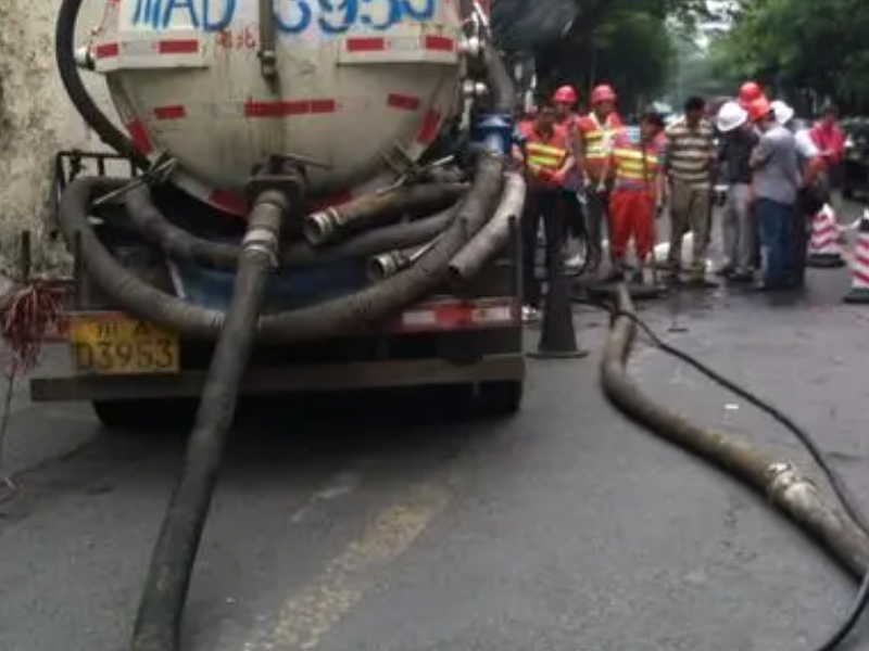 郫县郫筒镇市政管道清淤,清理下水道淤泥